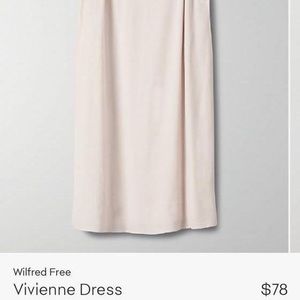 Aritzia Wilfred Free Vivienne Camisole‎ Dress